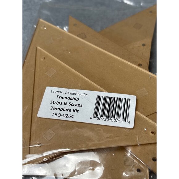 Laundry Basket Quilts Friendship Strips & Scraps Template Kit LBQ-0264 - Picture 3 of 5